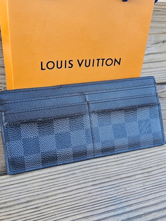 Louis Vuitton Handbags - Louis Vuitton Damier Graphite Slim Wallet With Bag